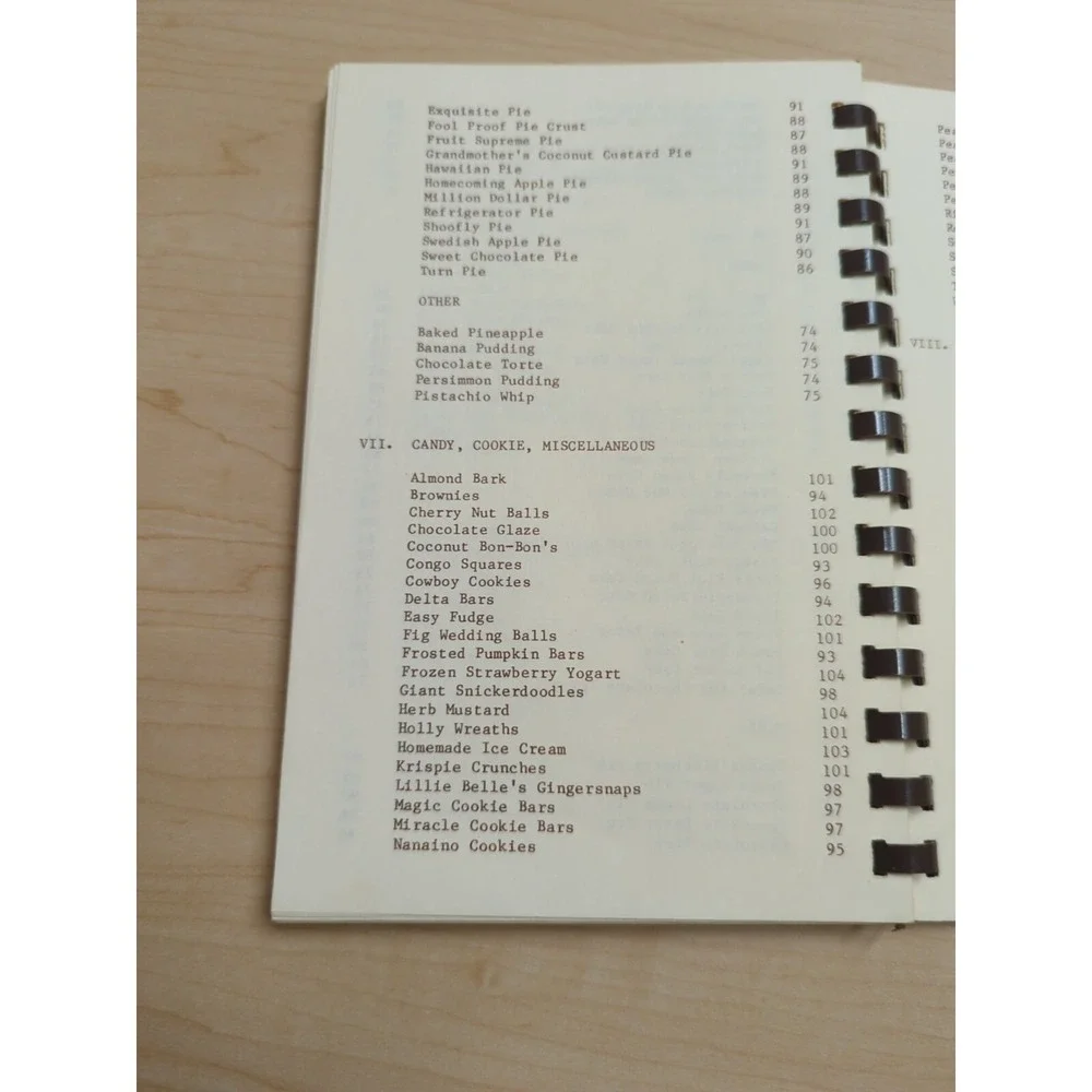 Center united Methodist Church Greensboro, NC Spiral‎ Church Cookbook 1985